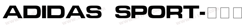 adidas sport字体转换